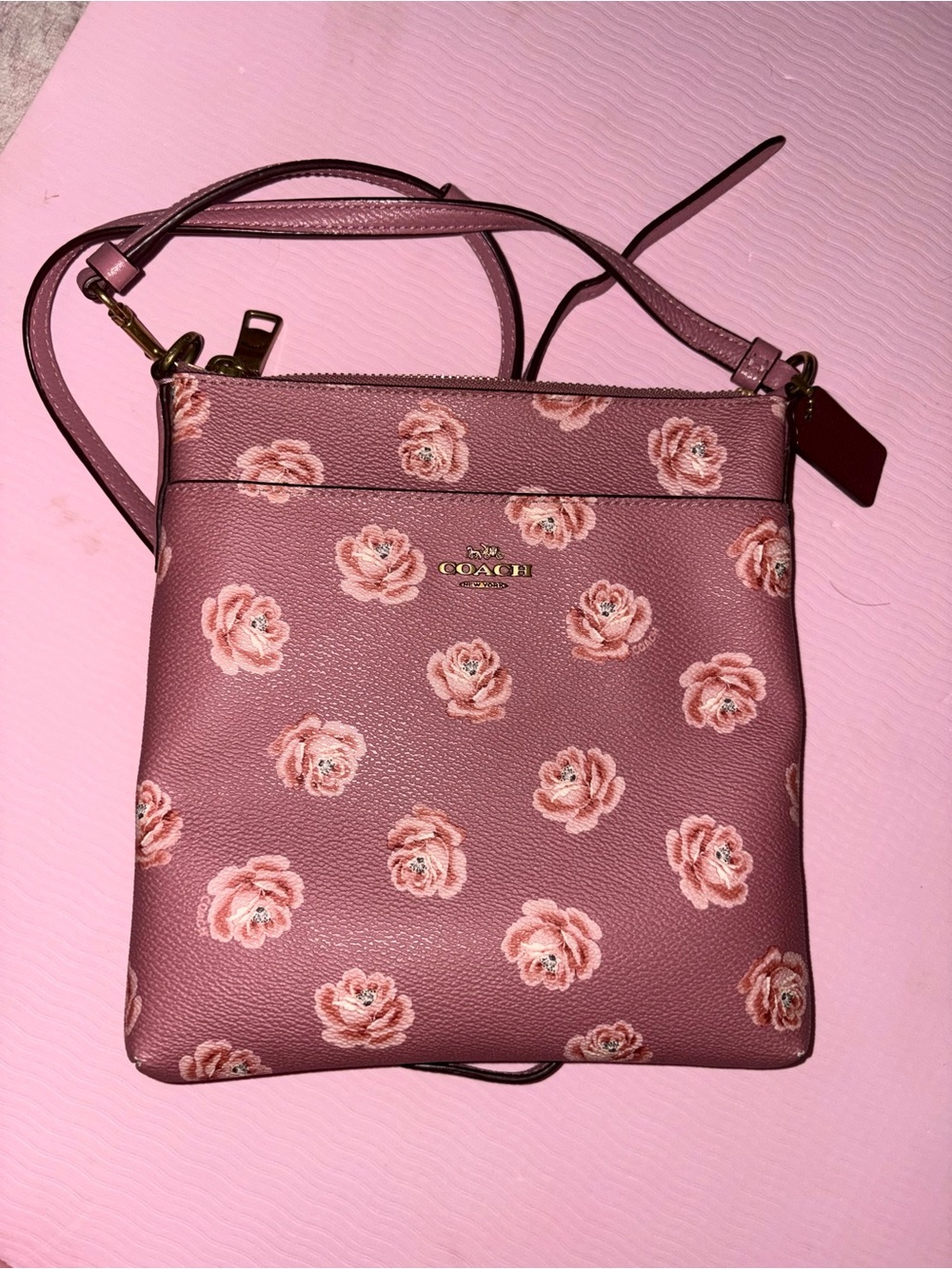Coach Kitt Rose Messenger Crossbody